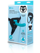 B-Vibe Every Body Strap-On Harness Set with 6 Inch Dildo Strap On Sextoys